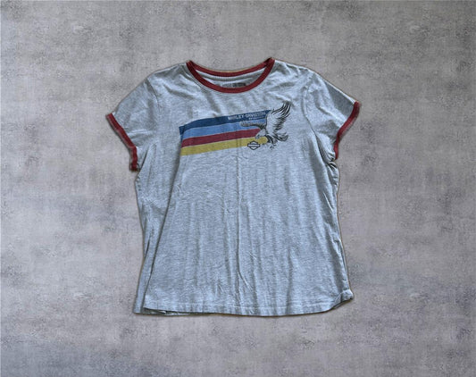 XL Women's Harley Davidson T-Shirt Grey