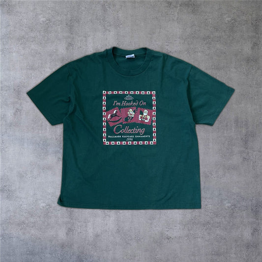 XL Im Hooked On Collecting T-Shirt Green